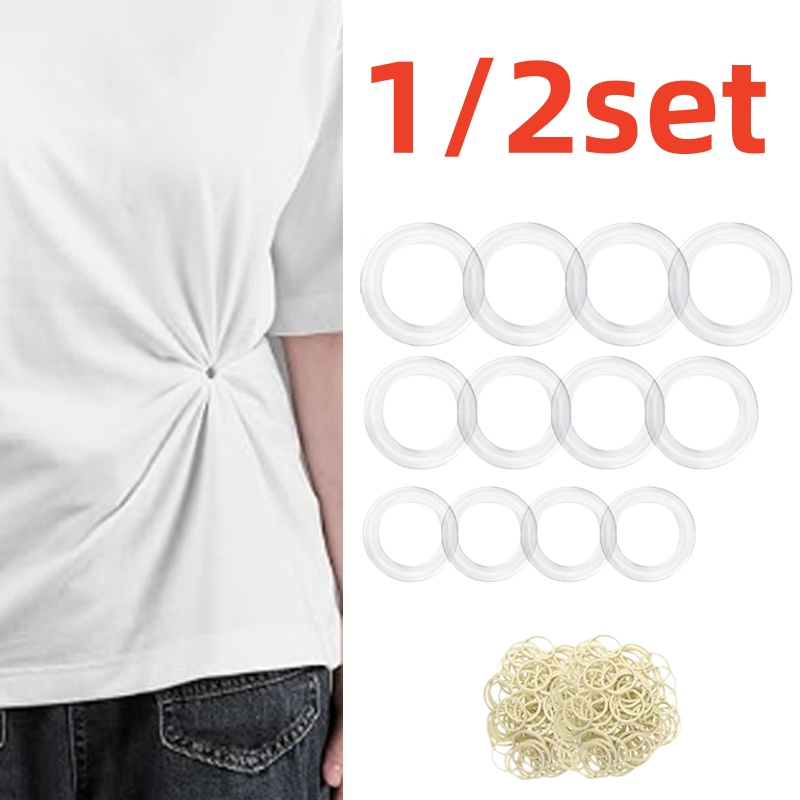 Belt Buckle Blank - Fivela de Plástico Redonda Transparente para