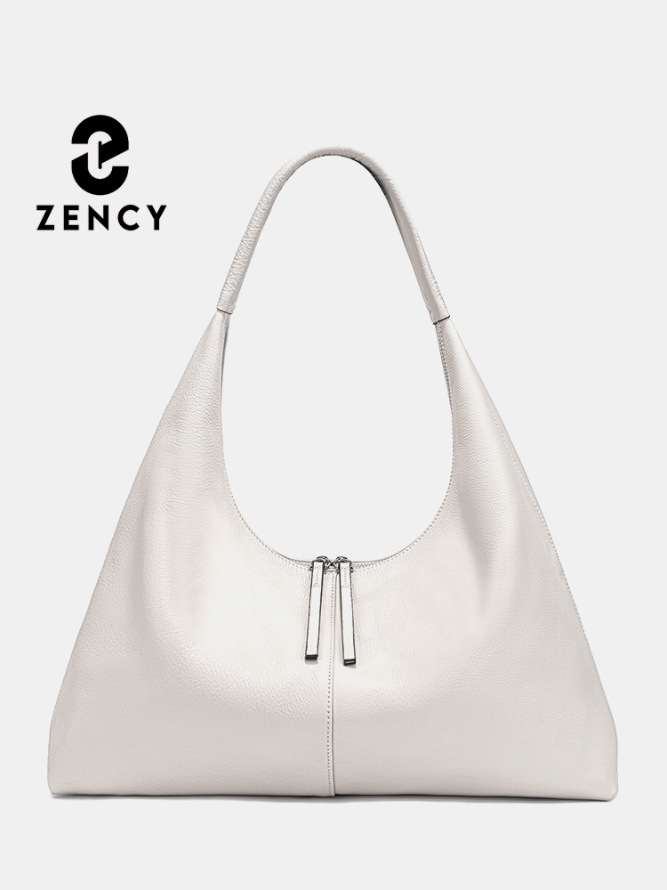 Leather Work Bag Women - Zency bolsa tote de couro genuíno,