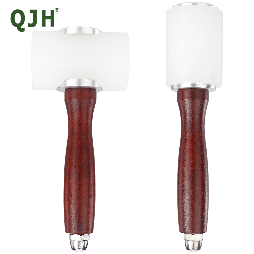 Leatherwork Mallet - Couro Carving Hammer para Carpintaria, borracha