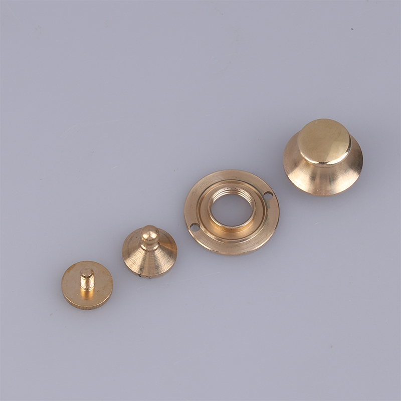 Leatherwork Hardware - Brass Mortise Clip Fivelas, Bolsa Hardware,