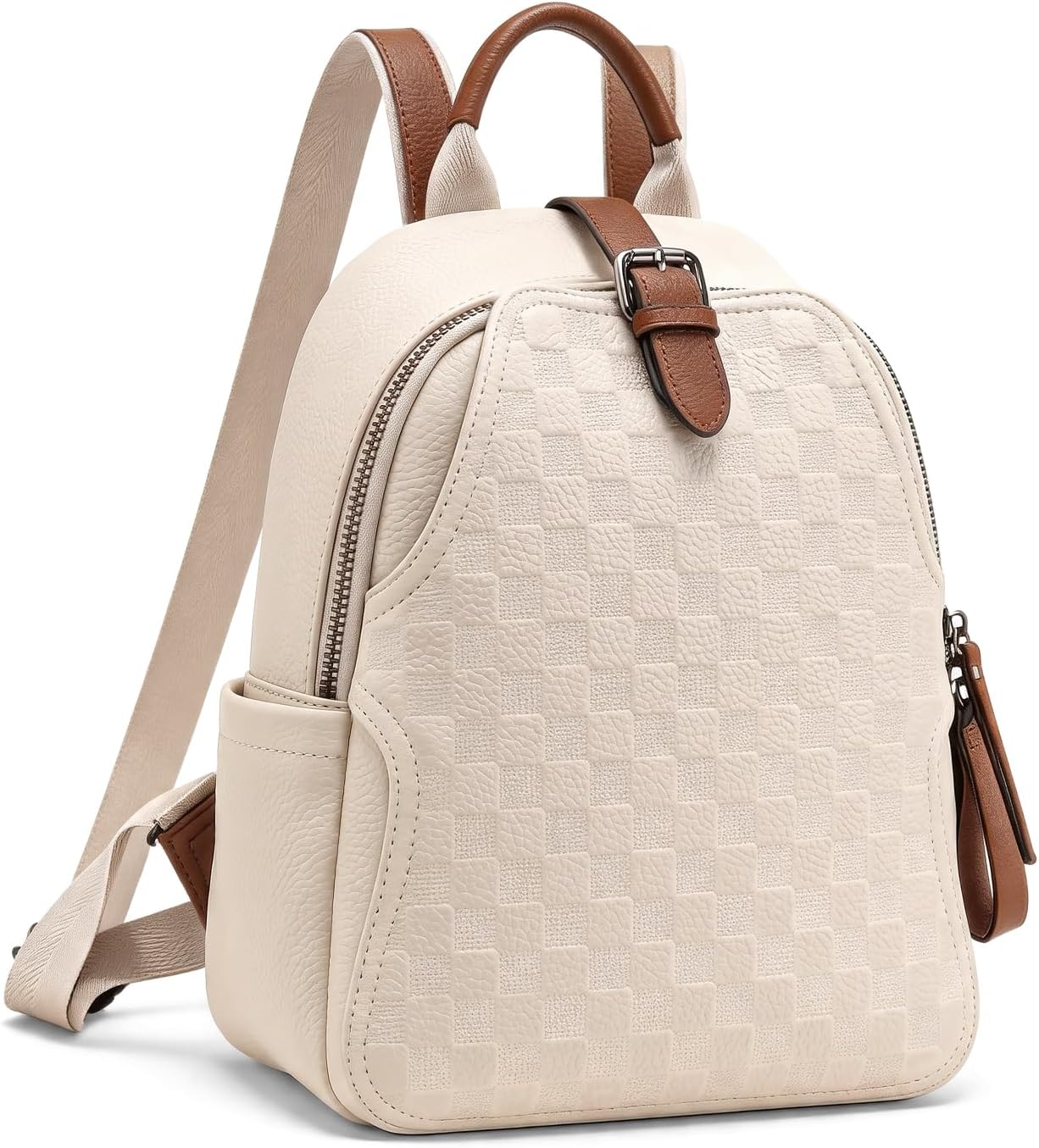 Leather Work Rucksack - Mochila Pequena para Mulheres, Linda Mochila