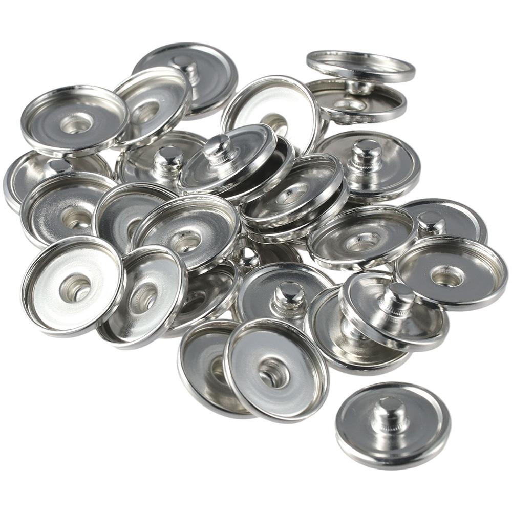 Snap Fastener Setter - Configurações de cabochão metal bainha redonda