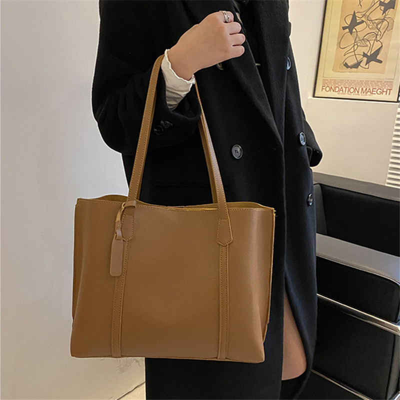 Bolsa Tote Clássica em Couro S - Leather Work Bag Women avaliação e preço
