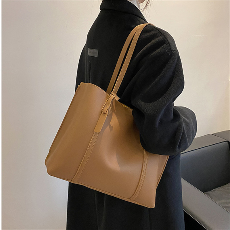 Bolsa Tote Clássica em Couro S - Leather Work Bag Women avaliação e preço