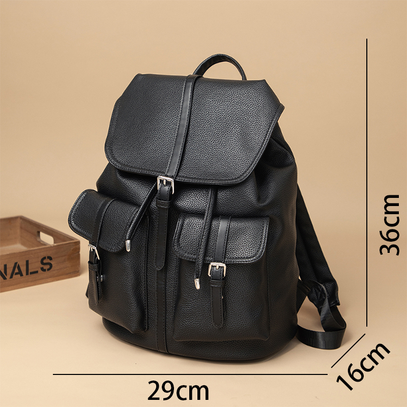 2025 mochila luxuosa de couro  - Leather Work Rucksack avaliação e preço