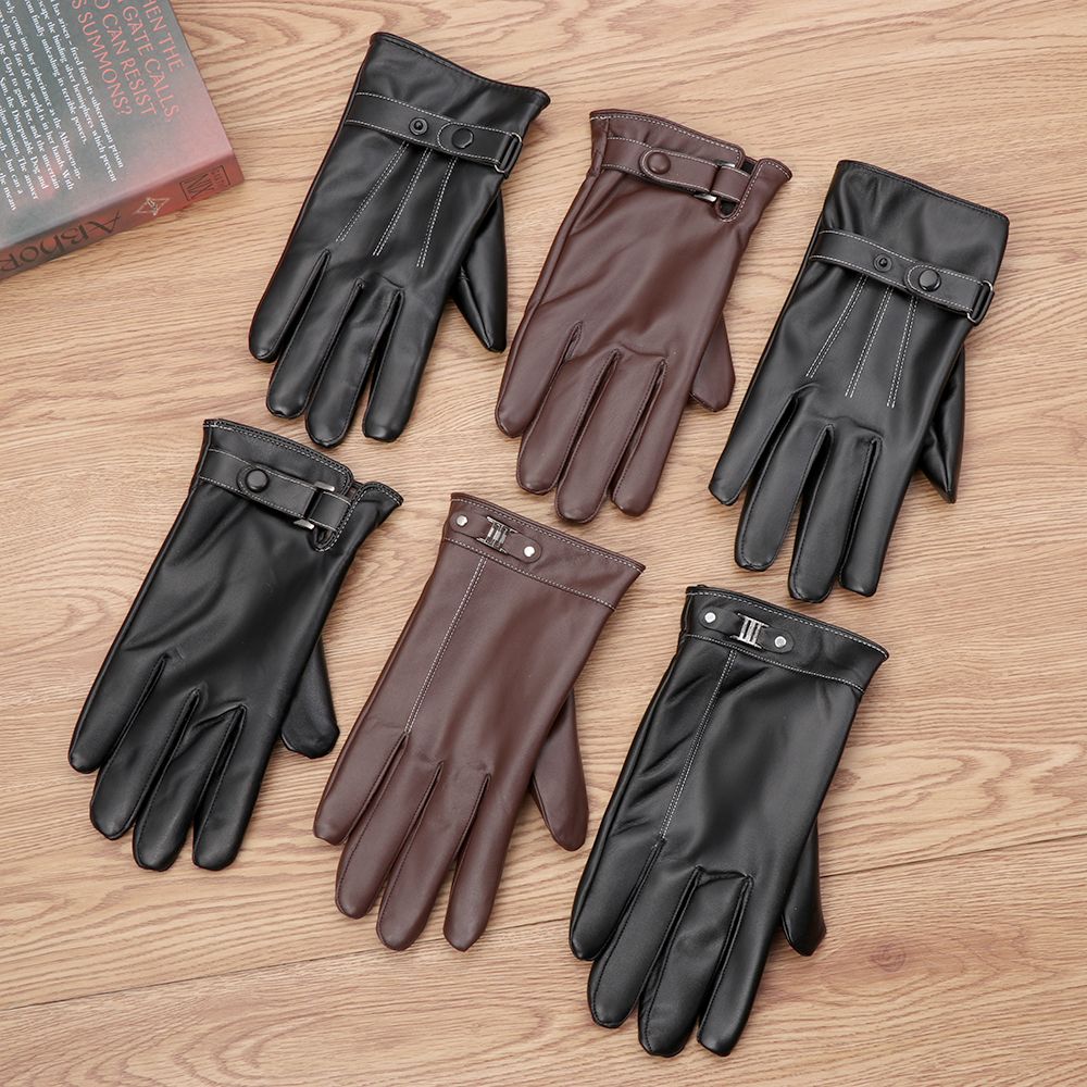 Luvas de couro térmico de lã m - Leather Work Winter Gloves avaliação e preço