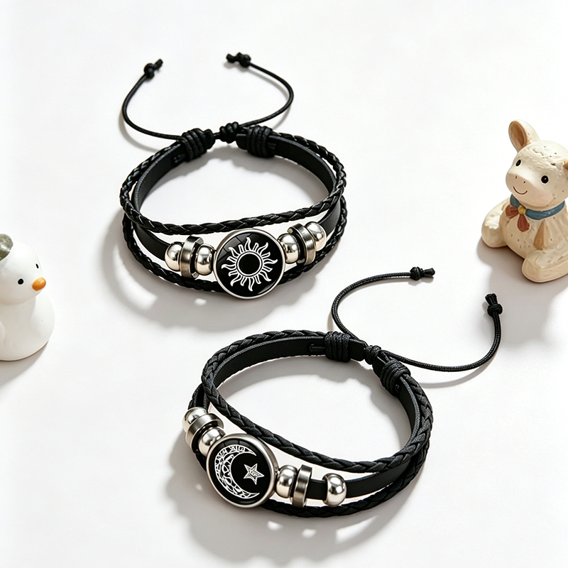 Conjunto de 2 Pulseiras Casal  - Snap Fastener Setter avaliação e preço
