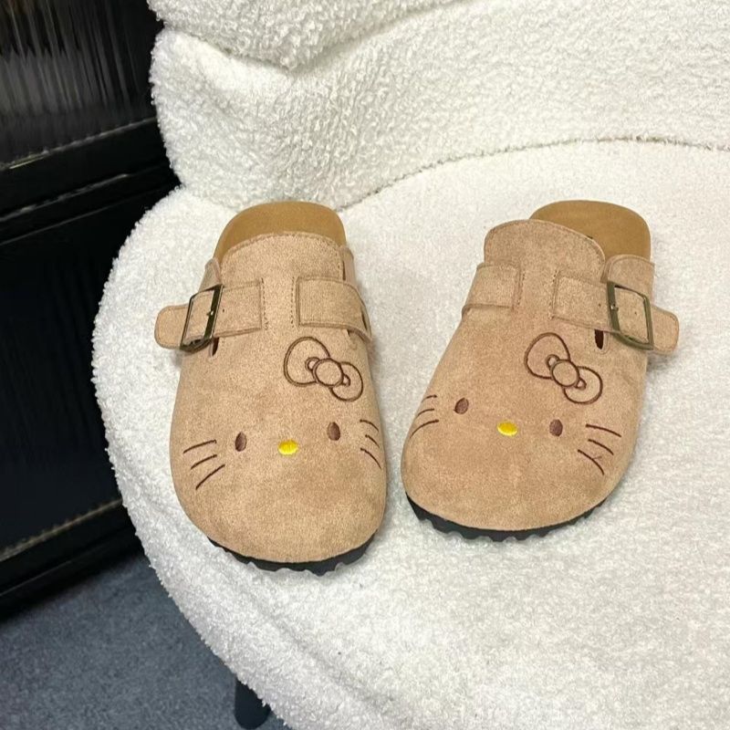 Chinelos femininos da Hello Ki - Leather Work Flats avaliação e preço