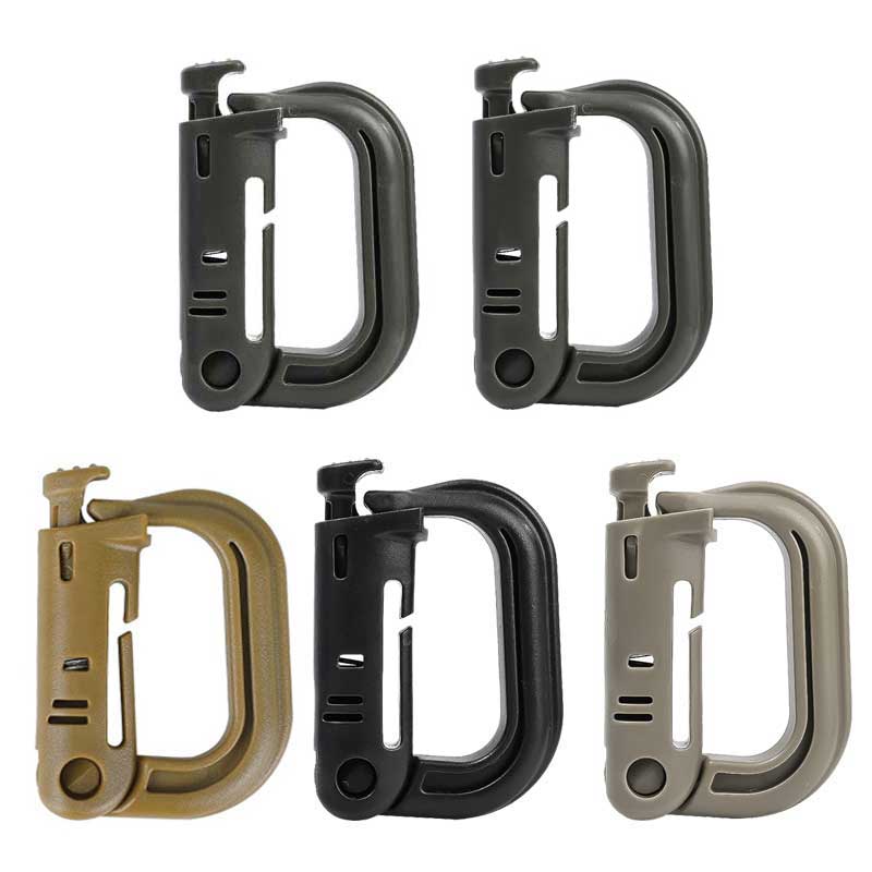 5 pçs grimloc molle mosquetão  - Snap Fastener Setter avaliação e preço