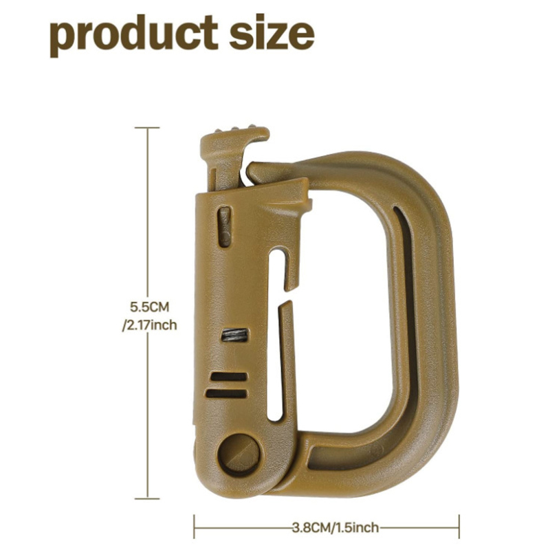 5 pçs grimloc molle mosquetão  - Snap Fastener Setter avaliação e preço