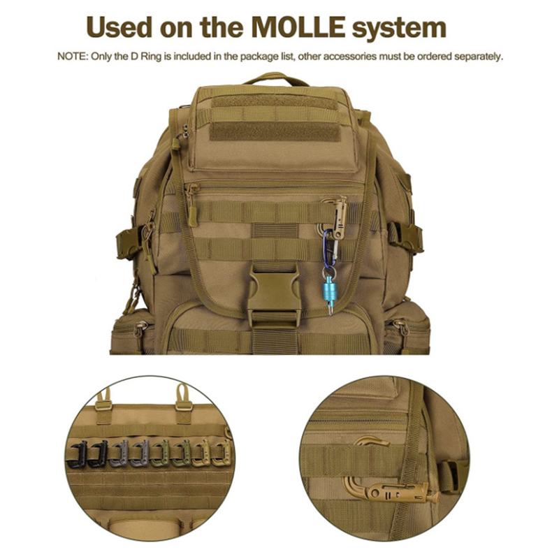 5 pçs grimloc molle mosquetão  - Snap Fastener Setter avaliação e preço