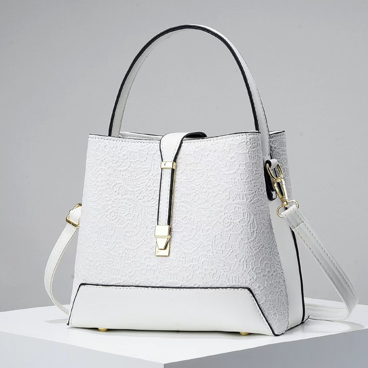 Novo luxo sacola de couro eleg - Leather Work Bag Women avaliação e preço