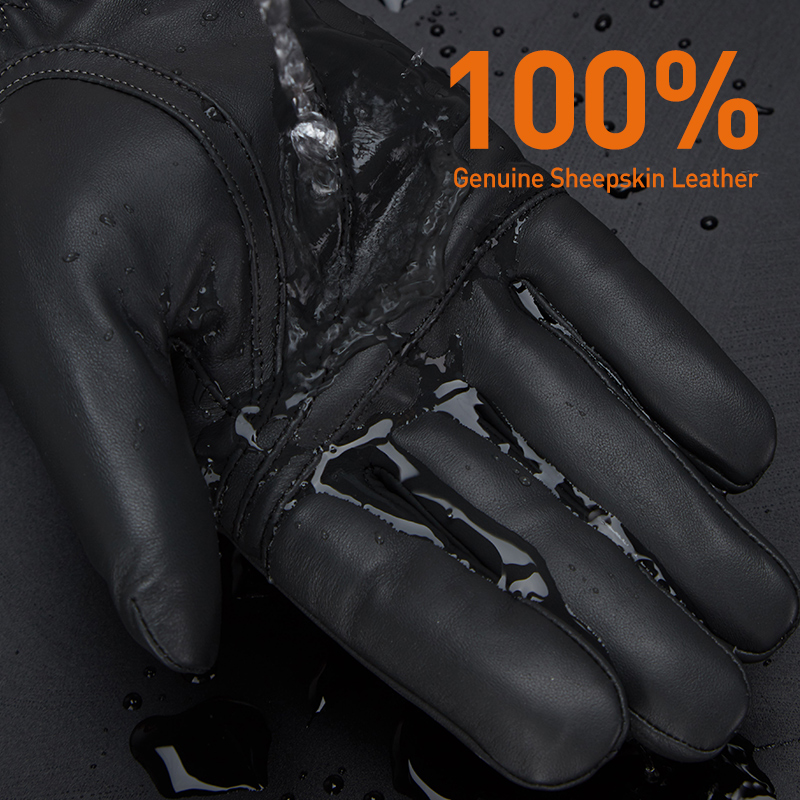 Bison denim luvas masculinas d - Leather Work Winter Gloves avaliação e preço
