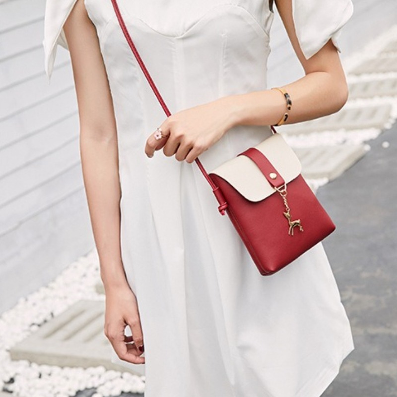 Nova Bolsa Transversal Feminin - Leather Work Bag Women avaliação e preço