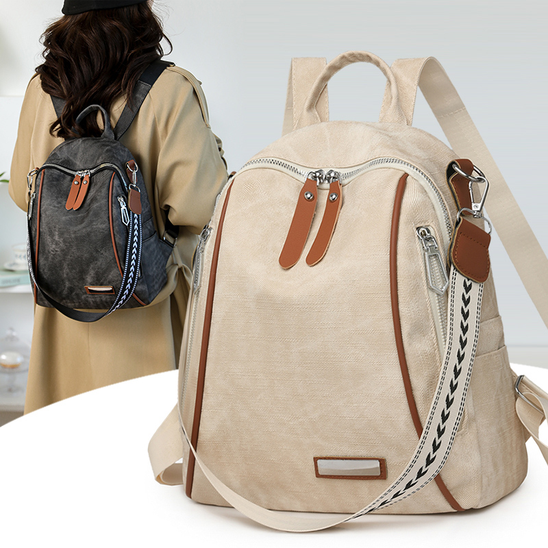 Mulheres grande capacidade moc - Leather Work Rucksack avaliação e preço
