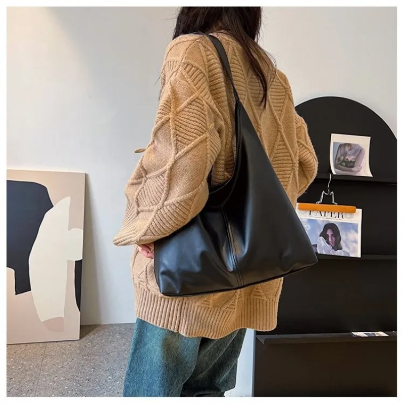 Bolsa Hobo Vintage para Mulher - Leather Work Bag Women avaliação e preço