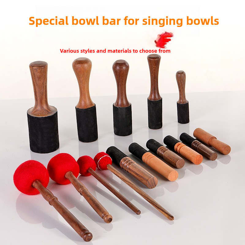 Nepal tibetano cantando tigela - Leatherwork Mallet avaliação e preço