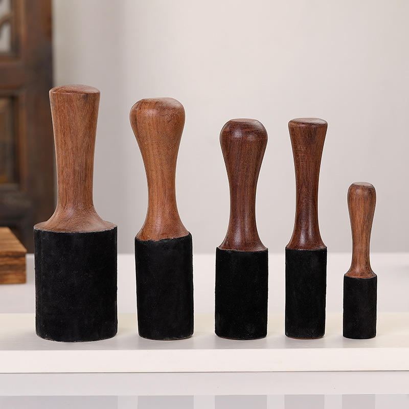 Nepal tibetano cantando tigela - Leatherwork Mallet avaliação e preço