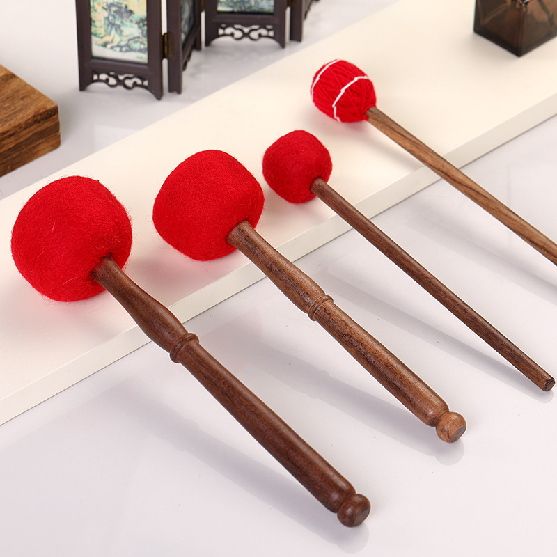 Nepal tibetano cantando tigela - Leatherwork Mallet avaliação e preço