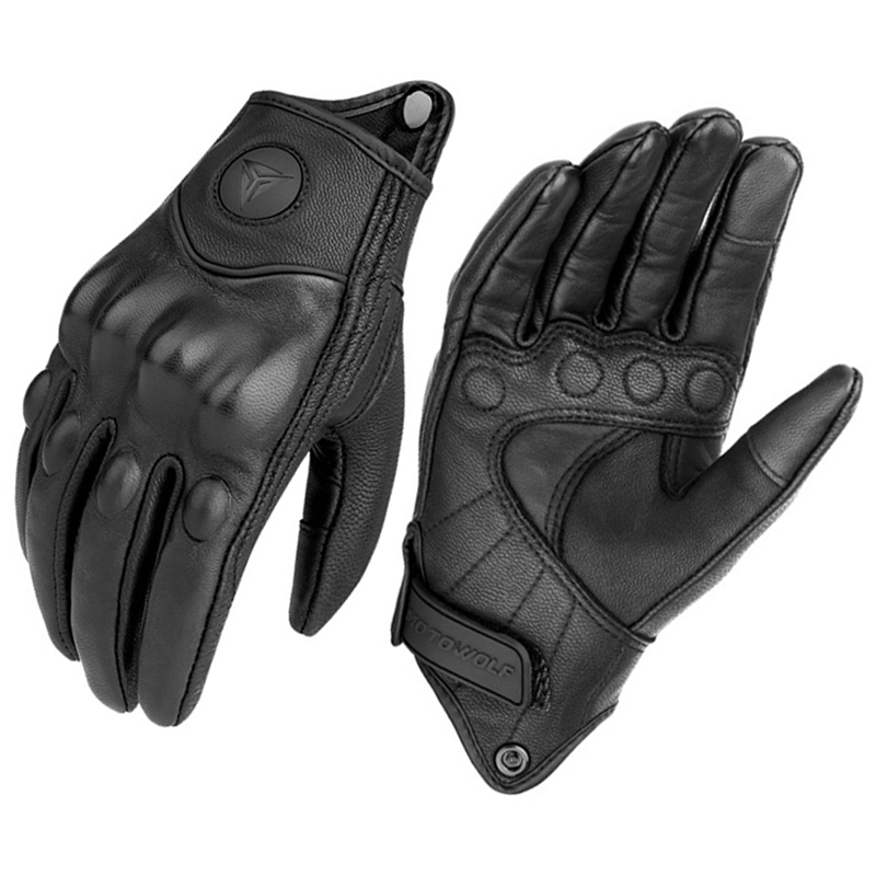 Luvas da motocicleta das mulhe - Leather Work Winter Gloves avaliação e preço