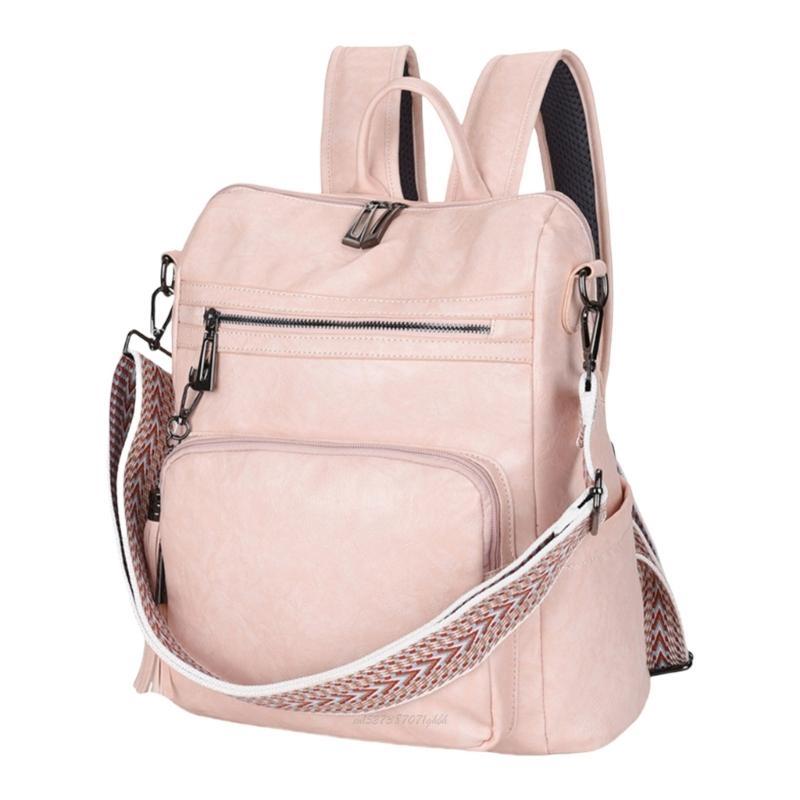 X5XA Feminina mochila feminina - Leather Work Rucksack avaliação e preço
