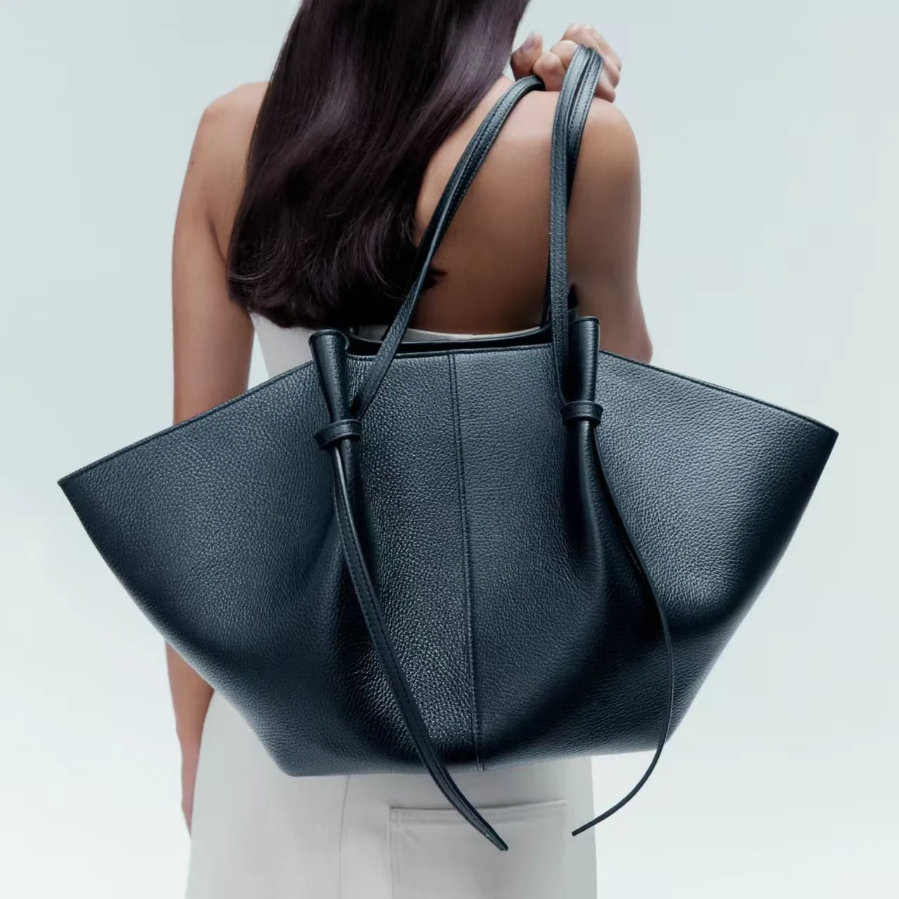 Bolsa de Ombro Feminina de Cou - Leather Work Bag Women avaliação e preço