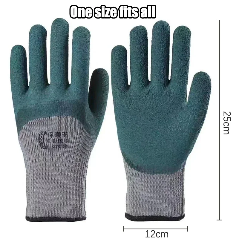 Inverno quente luvas de trabal - Leather Work Winter Gloves avaliação e preço