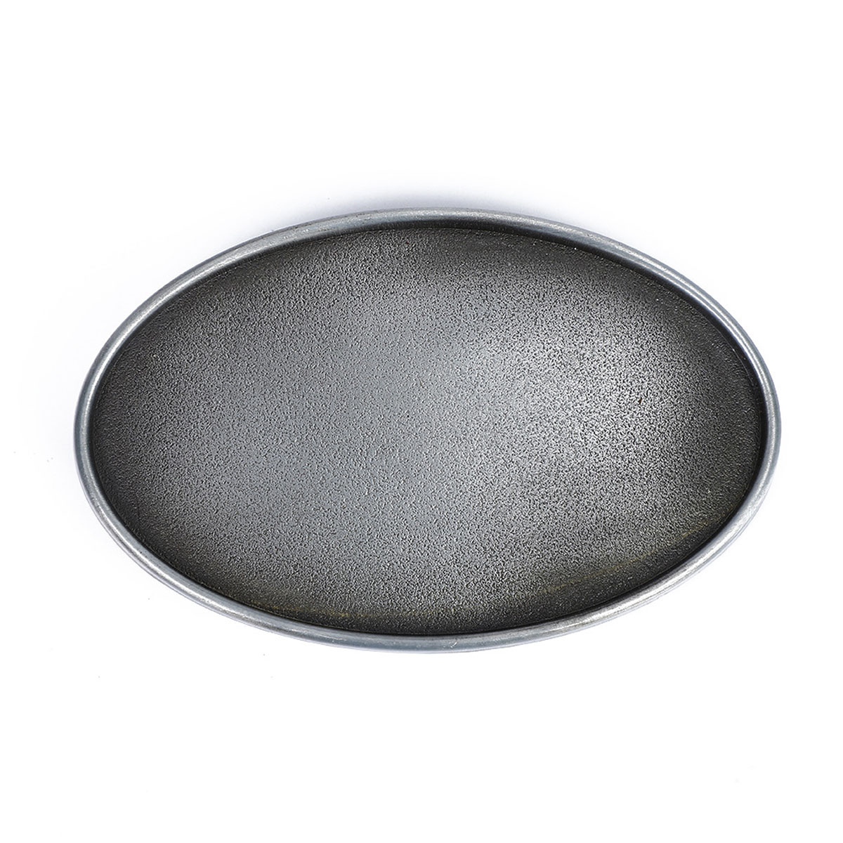 Fivela de Cinto Oval Lisa com  - Belt Buckle Blank avaliação e preço