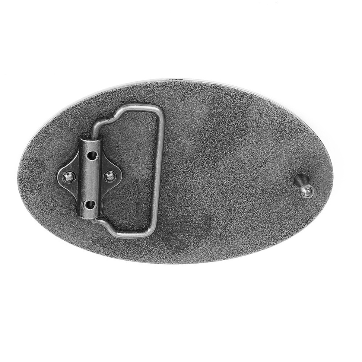 Fivela de Cinto Oval Lisa com  - Belt Buckle Blank avaliação e preço