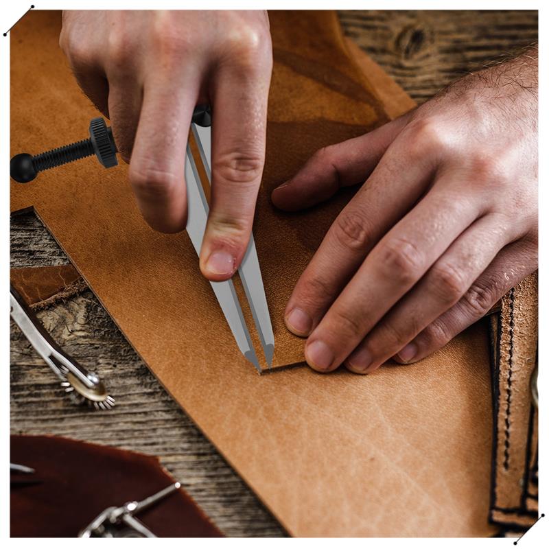 Conjunto de cinzel de couro, f - Wing Divider Stitch avaliação e preço