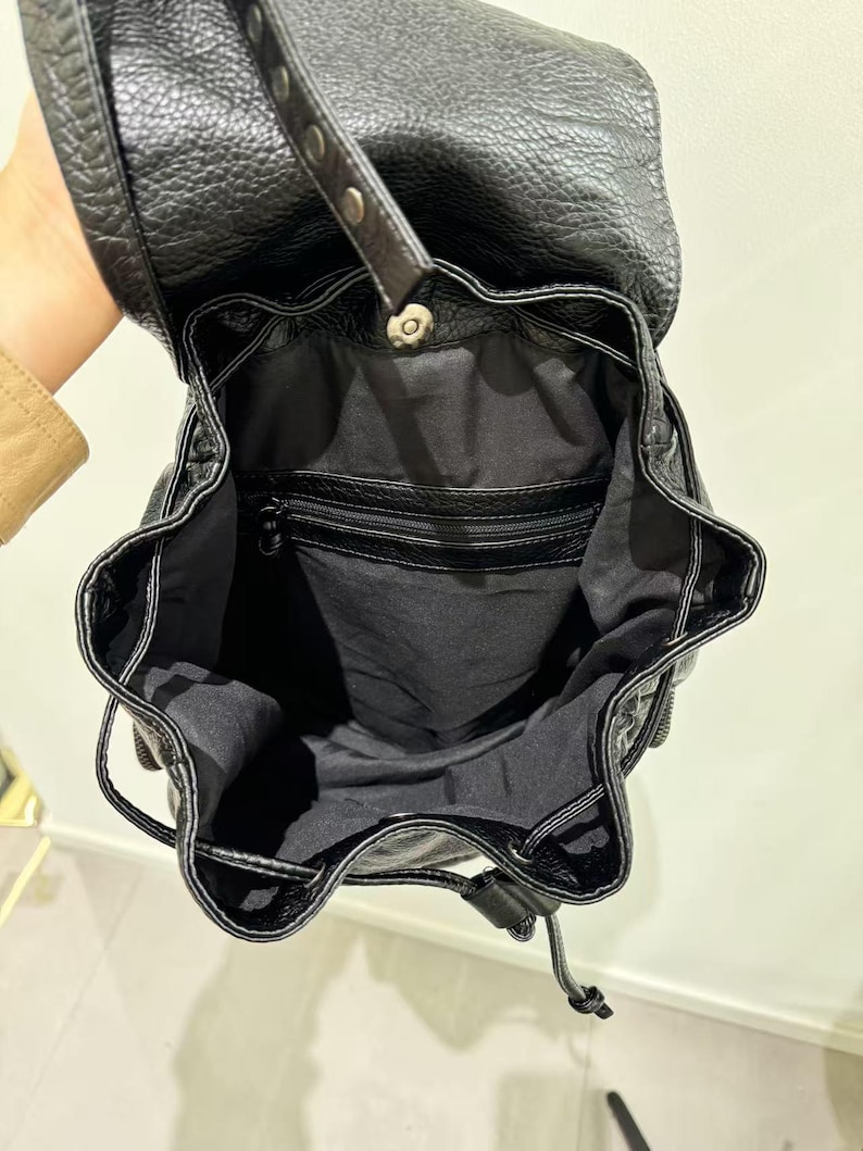 Gótico punk couro do plutônio  - Leatherwork Rivets avaliação e preço