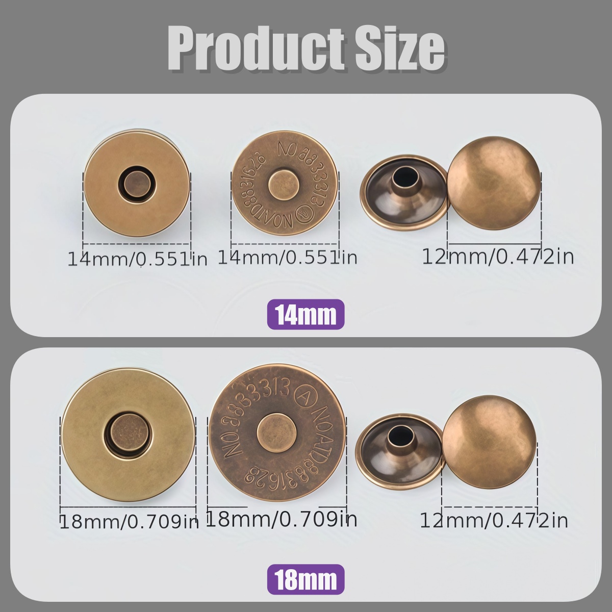 10-100 Conjuntos de Botões Mag - Snap Fastener Setter avaliação e preço