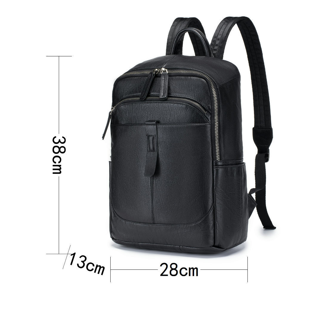 Mochila de Couro Genuíno para  - Leather Work Rucksack avaliação e preço