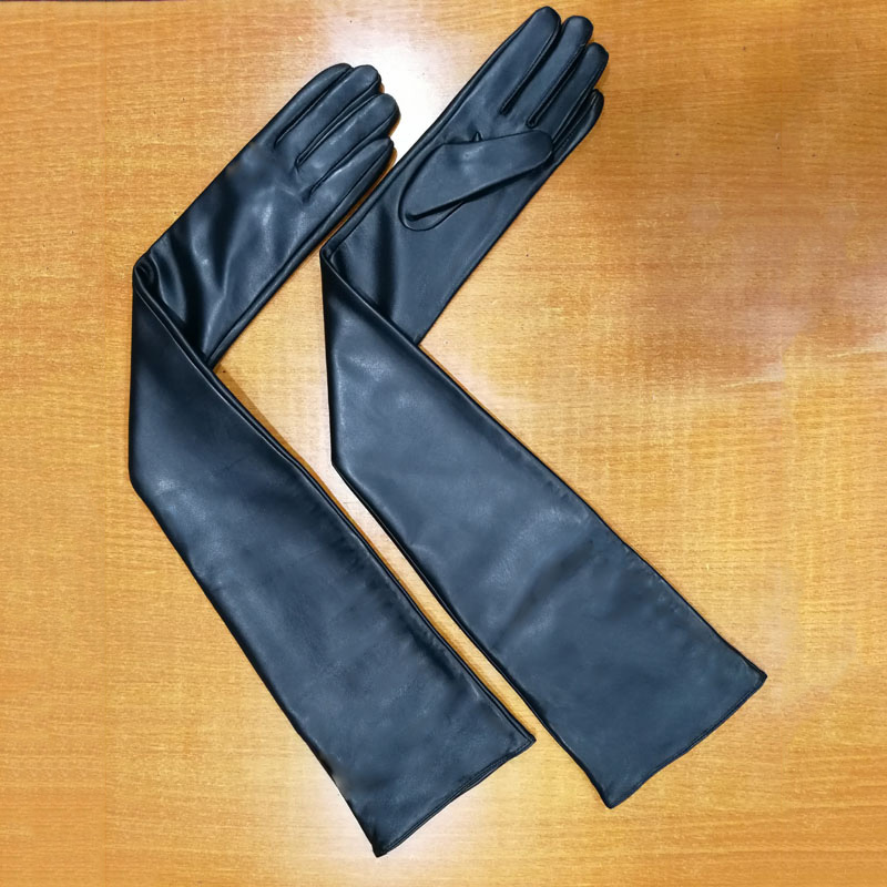 Luvas Femininas Longas de Pele - Leather Work Winter Gloves avaliação e preço