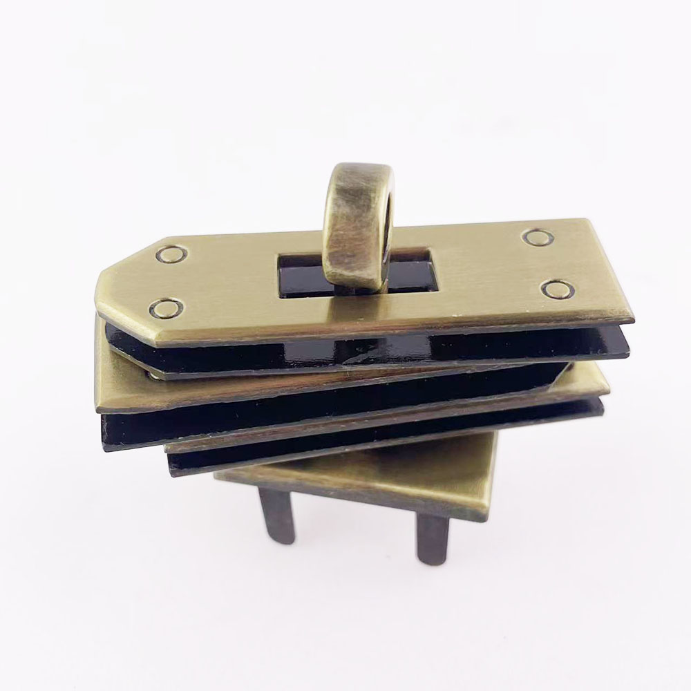 1 conjunto (4 peças) de fechos - Leatherwork Hardware avaliação e preço