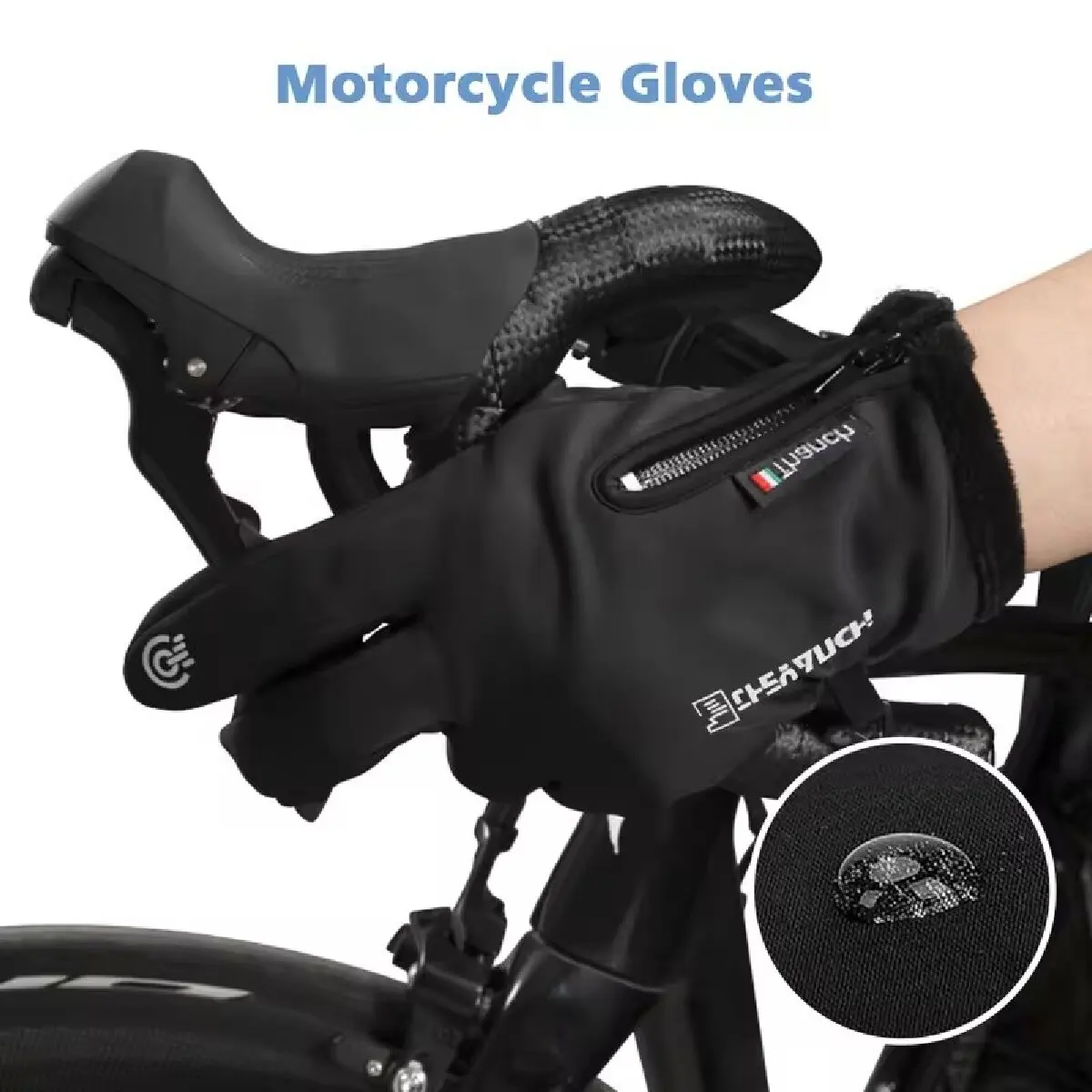Luvas de inverno -40 ℃   Tela  - Leather Work Winter Gloves avaliação e preço