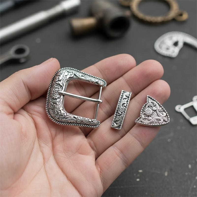 Conjunto de Fivelas de Cinto d - Belt Buckle Blank avaliação e preço