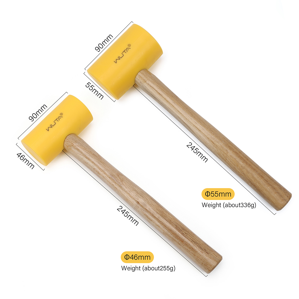Wuta 1 peça multifuncional art - Leatherwork Mallet avaliação e preço