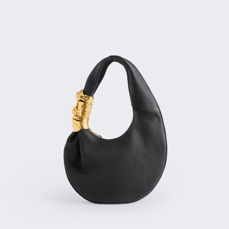 Bolsa de Ombro Feminina de Lux - Leatherwork Hardware avaliação e preço