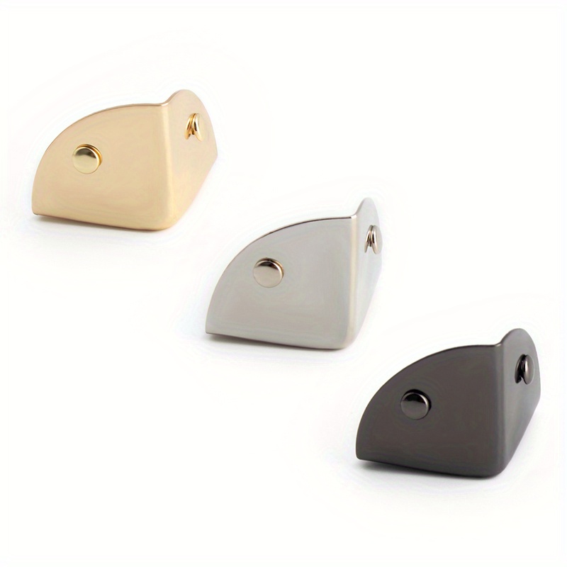 Fivela protetora de canto tria - Leatherwork Hardware avaliação e preço