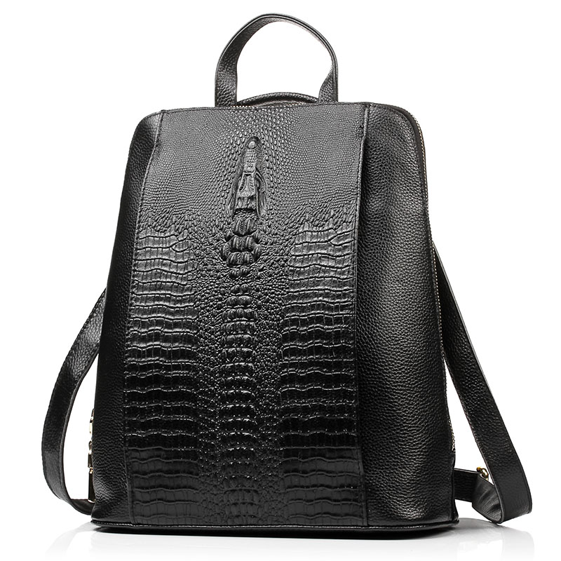 Mochila Feminina Zency de Cour - Leather Work Bag Women avaliação e preço